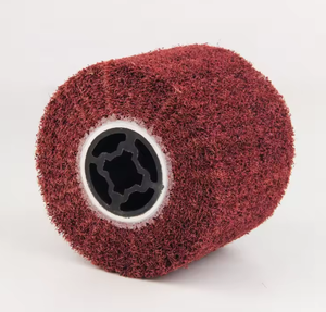 Rueda <span class=keywords><strong>de</strong></span> aleta abrasiva <span class=keywords><strong>de</strong></span> fábrica para trefilado <span class=keywords><strong>y</strong></span> pulido <span class=keywords><strong>de</strong></span> tambor <span class=keywords><strong>de</strong></span> pulido <span class=keywords><strong>de</strong></span> acero metálico - Product Image 2