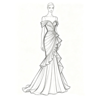 High Quality Custom Evening Gown Women Elegant Formal Dress Long Mermaid Party Wedding Prom Dress Luxury Style Supplier