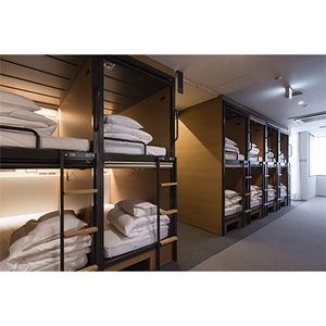 Dernier espace Capsule Hostel lits superposés chambre capsule de couchage verticale dosettes - Product Image 5