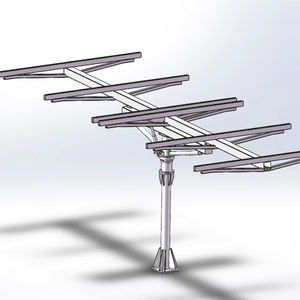 Jimi-Tech <span class=keywords><strong>GPSST</strong></span>-D2 2KW 4 panneaux Heavy Duty DC24V système de suivi solaire actionneur linéaire contrôleur d'entraînement de groupe pièces clés efficaces - Product Image 1