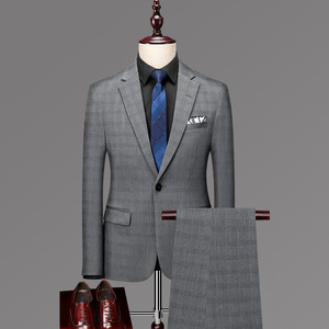 <span class=keywords><strong>Costume</strong></span> de marié pour <span class=keywords><strong>homme</strong></span>, trois pièces, robe de mariage, coupe ajustée, décontracté chic, tenue formelle, <span class=keywords><strong>costume</strong></span> écossais britannique pour <span class=keywords><strong>homme</strong></span> - Product Image 2