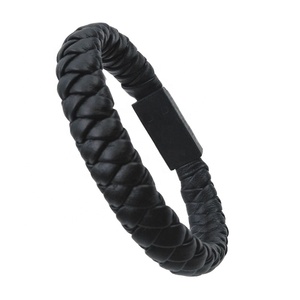 Hot Reale Braccialetto di Cuoio <span class=keywords><strong>Micro</strong></span> USB del Caricatore di Dati Cavo di Ricarica Cavo di Sincronizzazione - Product Image 1