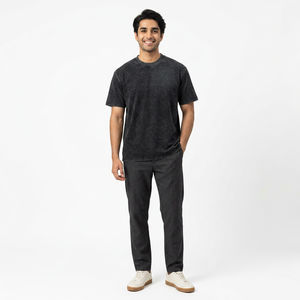 T-shirts Homme Oversize Personnalisables 280 g/m² 100% Coton Uni Respirant T-shirts Vierge Personnalisables - Product Image 1