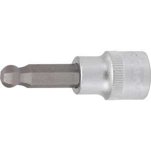KS <b>TOOLS</b> 1/4" Bit socket hexagon with ball end, 5,5mm - Product Image 1