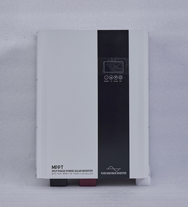 Onduleur solaire hybride MPPT à onde sinusoïdale pure, double sortie, entrée 48V 12kW 120V/240Vac, haute performance pour réseau solaire - Product Image 2