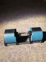 Équipement de fitness gym usage domestique poids haltères ensemble 80lb haltères réglables 5LB incréments