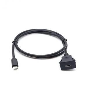 防水USB 2.0 Type-C オス-メス AUX フラッシュマウント延長ケーブル（編組シールド付き）12ヶ月保証 - Product Image 5