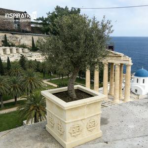 Vase en pierre artificielle composite, urne de <span class=keywords><strong>jardin</strong></span> européenne pour complexe privé, urne extérieure en pierre moulée, pot en pierre préfabriquée <span class=keywords><strong>Versailles</strong></span> - Product Image 1