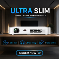 Proyektor Mini Pintar Portabel T9S 5g Nirkabel Video 4k Aplikasi Google Proyektor Home Theater Full HD Proyektor 4k