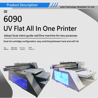 Impresora 6090 UV DTF con impresora híbrida Xp600: cambia sin problemas entre los modos planos para aplicaciones versátiles