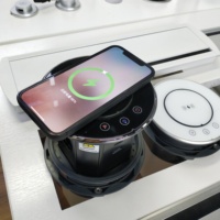 IP65 Wasserfeste WiFi Intelligente EU-Strom Motorisierte Küchenarbeitsplatte Elektrische Pop-up-Tischsteckdose