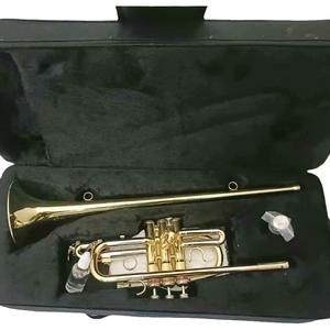 Bb Extended <span class=keywords><strong>Fanfare</strong></span> Trumpet 3 Vertical Vlv Tri-Colored Convient pour Band Performance Instrument à vent en laiton durable de haute qualité - Product Image 4