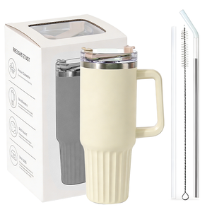 Portabicchieri per auto di grande capacità, compatibile con bicchieri isolati ecologici da 40 oz, per uso quotidiano. - Product Image 4