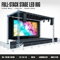Système de treillis en aluminium pour écran LED 300x300mm, support de scène pour événements et expositions