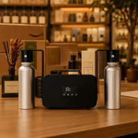 Diffuseur d'arômes WiFi double parfum sans eau avec deux bouteilles en aluminium pour hôtel, bureau et grandes surfaces