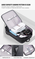 Nouveau 2025 Sacs d'école personnalisés Sac à dos de voyage pour ordinateur portable pour homme en plein air Sac à dos de loisirs d'affaires étanche avec compartiment pour ordinateur portable