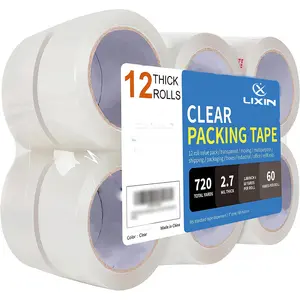 BOPP Custom ized Packing Tape Hersteller preis BOPP Packband Box Paket karton Versiegelung Clear OPP Packband