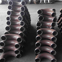 Coude en acier au carbone ASTM A234 WPB ASME B16.9 90 degrés LR Sch40 pour connexion de pipeline pétrolier et gazier