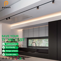 Projecteurs LED COB linéaires en aluminium 3000K 4000K 5700K pour automatisation domestique, éclairage d'ambiance, bureaux et bâtiments, IRC 95, montage en surface
