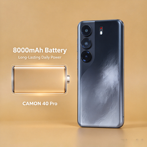 เทคโนโลยีใหม่ล่าสุด Camon 40 pro สมาร์ทโฟนหน้าจอโค้ง 5G ความจุ 128GB โทรศัพท์มือถือ 5G สมาร์ทโฟน 5G - Product Image 6