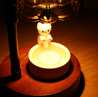 Lampe Chauffe-Cire Vintage Électrique en Gros, Diffuseur d'Arômes Dimmable pour Bureau, Chambre, Maison et Décoration