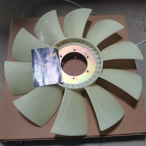 Pale de ventilateur en nylon 245-9343, 10 pales, pale de ventilateur de refroidissement du moteur 2459343 pour excavatrice E320D - Product Image 2