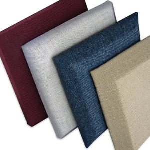 Panneau mural <span class=keywords><strong>acoustique</strong></span> moderne en polyester 100% 25 mm Panneau insonorisant de haute qualité Écologique et ignifuge - Product Image 2