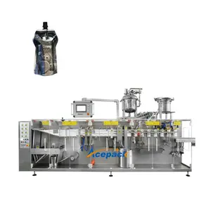 Acepack Electric automatic top spout doypack packaging beverage packing oil milk packing machine