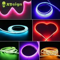 Bande lumineuse LED RGB programmable XDSIGN AE Magic-Color, 528 LED COB linéaires, 8 mm, 10 W/m, 24 V, ruban adhésif, décoration intérieure