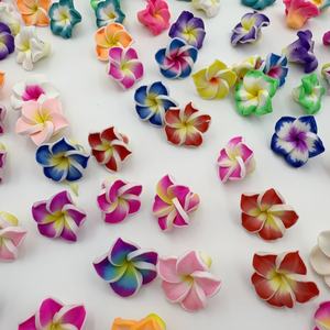 <span class=keywords><strong>Flor</strong></span> de arcilla polimérica de 15MM con agujero para hacer joyas, collar, pendiente, decoración DIY, funda de teléfono para decoración de <span class=keywords><strong>uñas</strong></span> - Product Image 1