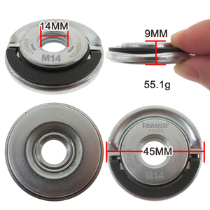 3 Style M14 Free Adjustment Device Winkels chl eifer aufsatz Press Lock Plate Schnellwechsel-Rund mutter - Product Image 3