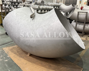 Coude en alliage de nickel ASTM B366 ASME SB366 C22 à rayon long/court, résistant à la corrosion - Product Image 4