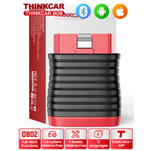 เครื่องมือวิเคราะห์รถยนต์ THINKCAR BD6 OBD2 ระบบเต็มรูปแบบ พร้อมบริการรีเซ็ต 5 รายการ อ่านโค้ดอัตโนมัติ เครื่องมือสแกนรถยนต์ - Product Image 6