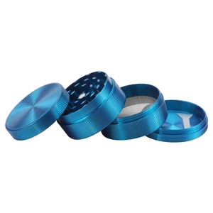 Yiwu erliao เครื่องบดยาสูบ50มม., เครื่องบดยาสูบโลหะผสมสังกะสี4ชั้น - Product Image 3
