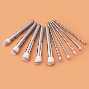 Meilleure vente Portable 10 pièces ensemble de pinceaux de maquillage correcteur sourcils cheveux ombre à paupières poudre libre fard à joues pinceaux pour le visage - Product Image 2