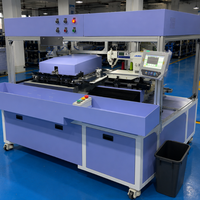 Machine industrielle automatique de formage de cols à quatre postes avec dépoussiéreur breveté pour équipement d'usine de confection TS-7003S