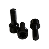 Boulons de moyeu de roue en titane M12 * 1.5*45 pour automobile