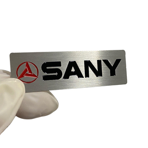 Nouveau design <span class=keywords><strong>plaque</strong></span> signalétique en aluminium anodisé <span class=keywords><strong>plaque</strong></span> de signalisation laiton acier inoxydable étiquette d'étiquette d'actif logo en métal - Product Image 1