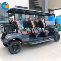 Voiturette de golf Robetaa Import, stable et confortable, 6 places, moteur électrique, buggy de golf en provenance de Chine