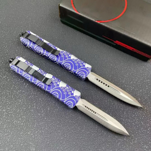 Micro Tech UT85 GEISHA couteau de poche pliant multifonctionnel, haute dureté, outil portable d'autodéfense pour la maison et l'extérieur - Product Image 4