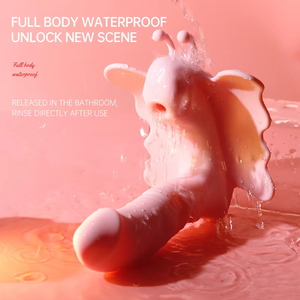 Vibrador Telescópico de Mariposa con Control Remoto Inalámbrico de 10 Frecuencias, Vibrador de Succión Portátil - Product Image 4