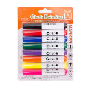 Bolsas de Lona, Camisetas, Zapatillas, Rotuladores de Tela Lavables, Juego de Rotuladores de Pintura Permanente para Tela Personalizados - Product Image 1