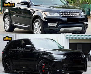 Pour <span class=keywords><strong>Range</strong></span> <span class=keywords><strong>Rover</strong></span> <span class=keywords><strong>Sport</strong></span> L494 2014 Amélioration <span class=keywords><strong>2022</strong></span> Style <span class=keywords><strong>SVR</strong></span> Kit Carrosserie Pare-chocs Avant Phares LED Feux Arrière - Product Image 3