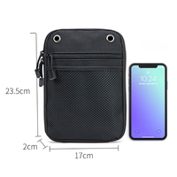Molle Outdoor Taktische Verdeckte Holster-Tasche EDC Magazintasche für Universelles Tragen Holster Hüfttasche Gürteltasche