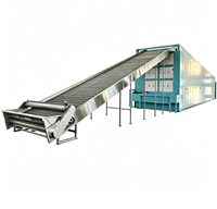 Meerlaagse gaasbanddroger continue warmtepomp transportband droogmachine voor de verwerking van fruit, groenten, voedsel, chilipepers en bloemen