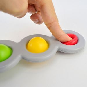 Juguete Sensorial Antiestrés de Silicona con Burbujas de Tráfico, Juguete de Escritorio para Bebés y Niños, Educación Temprana - Product Image 2