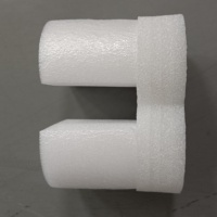 Emballage de protection pour tringle à rideau en mousse EPE, personnalisé en usine, imperméable, écologique, antichoc, vente en gros