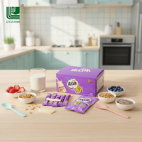 Bâtonnets de bonbons au caramel fruité OEM ODM d'usine, semi-mous, sucrés et acidulés, multicolores, certifiés HALAL, emballage en boîte, durée de conservation de 12 mois