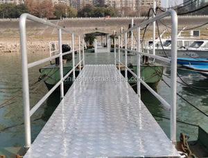 Oem Bocht Type Schip Dok Wal Deck Aluminium Loopbrug Ladder - Product Image 4