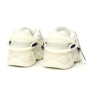 Chaussures de sport décontractées pour hommes de haute qualité, respirantes, en mesh, à lacets, couleur blanche, pour la course et la marche, anti-odeur - Product Image 2